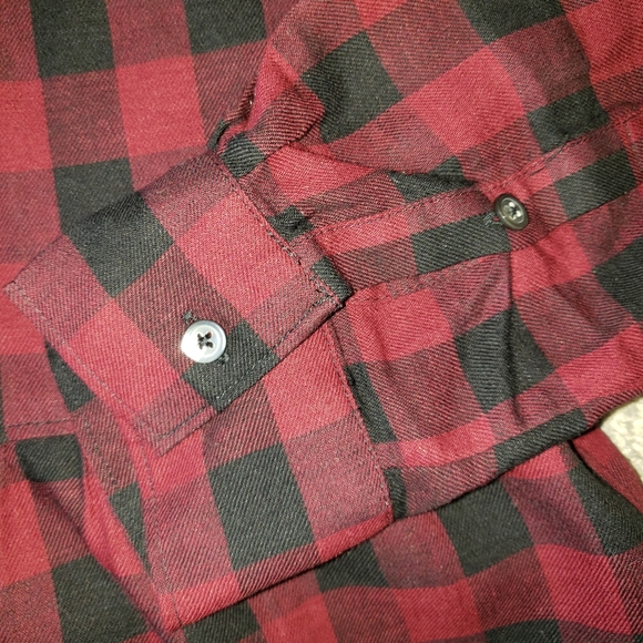 Madewell Lakeside Peplum Top in Buffalo Check - Picture 4 of 16